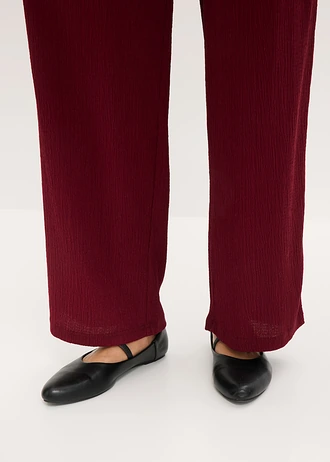 Pantalon en jersey • rouge érable • Boutique bonprix