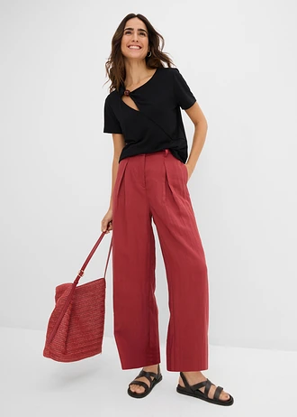 T-shirt fluide, Couleur: noir