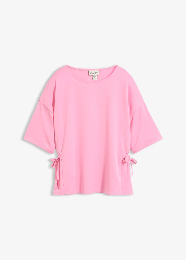 T-shirt van een zachte viscosemix • roze • bonprix online shop