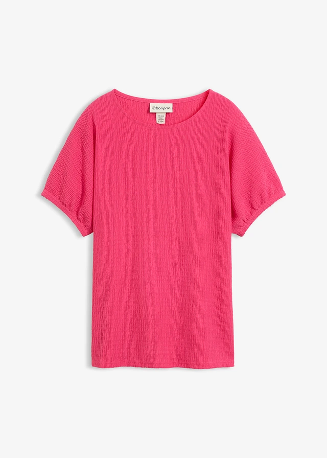 Póló struktúrás anyagból • pinklady • bonprix áruház