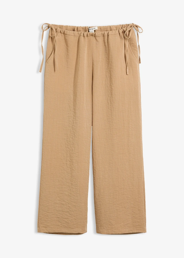 Culotte van een viscosemix • mat camel • bonprix online shop