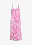 roze gebloemd