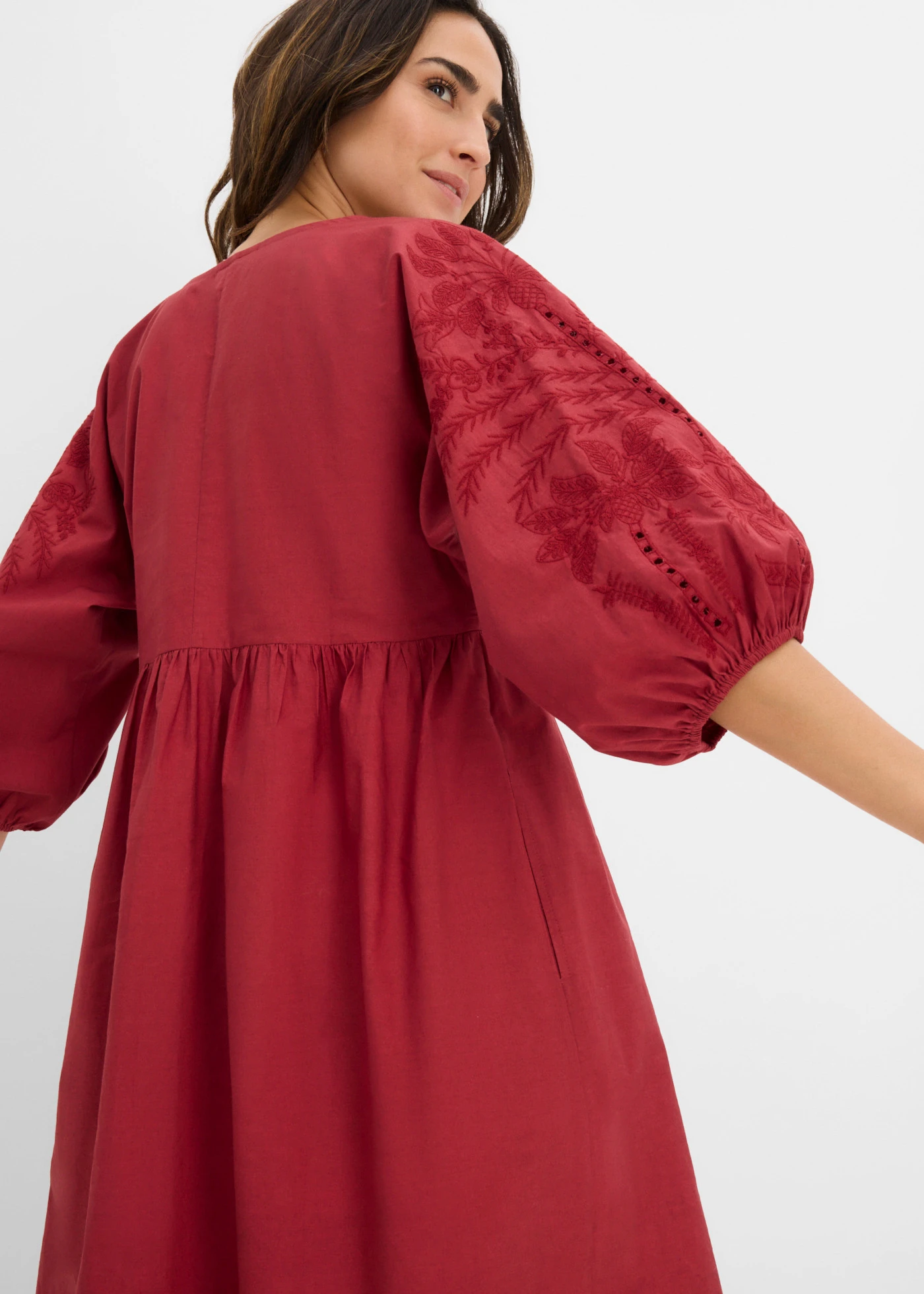 Robe 100% coton • rouge désert • product-page.page-title-suffix
