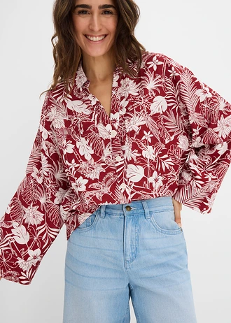 Bermude de blugi Mid Waist, talie comodă • bleu denim uzat • magazin bonprix