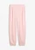 Broek van luchtige linnenmix, Kleur: lichtroze-roze gestreept