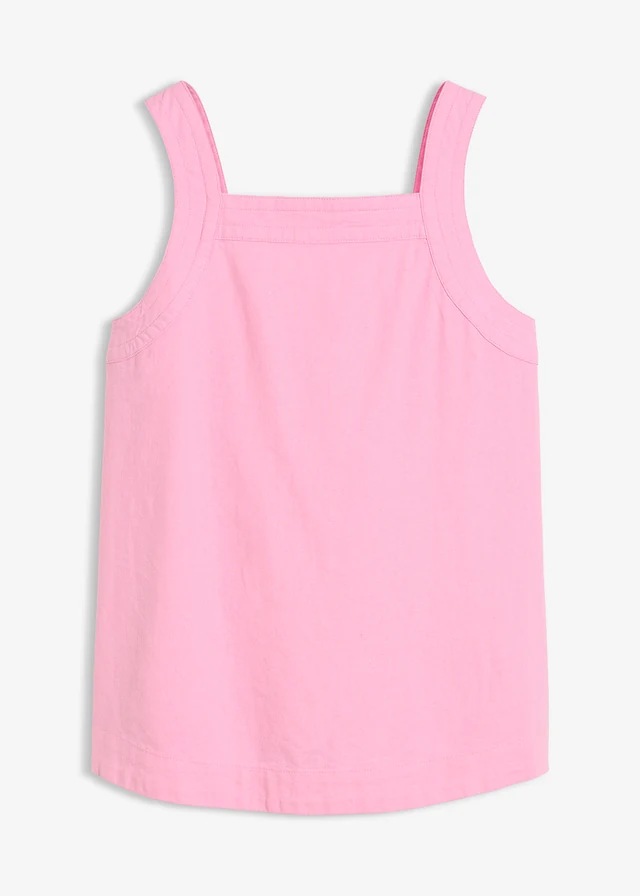 Top sans manches à nouer dans le dos, Couleur: rose