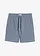 Short en gaze de coton, Couleur: bleu fumé