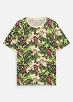 bej nisipiu mat floral