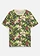 T-shirt van puur biologisch katoen, Kleur: lichtsand gebloemd