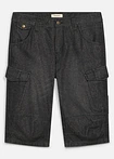 czarny denim
