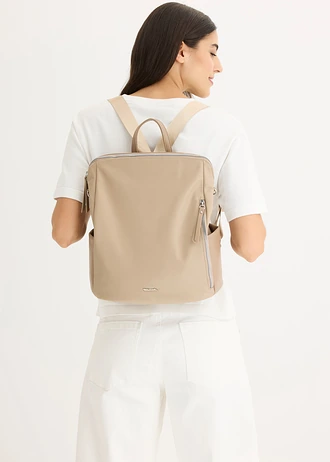 Nylon rugzak van Tamaris, Kleur: natuurbeige