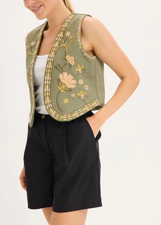 Bermuda met comfortabele tailleband • zwart • bonprix online shop