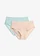 Lot de 2 slips maxi avec dentelle, Couleur: beige sable + menthol clair