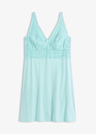 Slipdress van zachte viscose