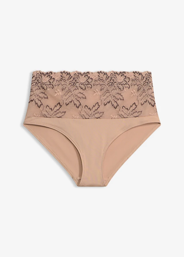High Waist női alsó finom csipkével