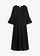 Robe longue aspect crochet, Couleur: noir