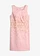 Robe fourreau imprimée, Couleur: rose cendré imprimé