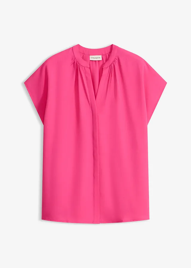 Blúzka s krátkym rukávom a gombičkami • pinklady • obchod bonprix