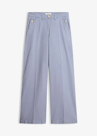 Pantalon large et extensible • bleu fumé • Boutique bonprix