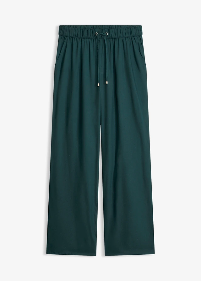Broek van viscose