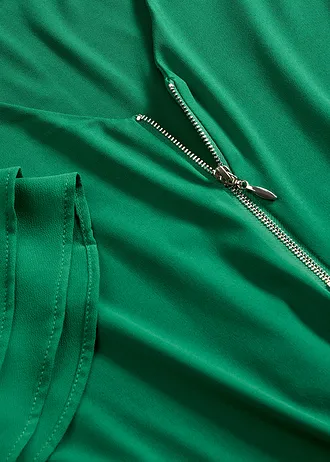 T-shirt avec manches en mousseline • vert aventurine • Boutique bonprix