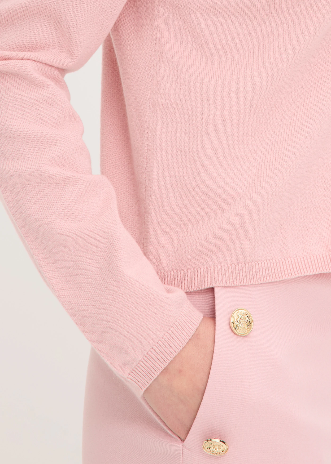 Fijngebreid vest • asroze • bonprix online shop