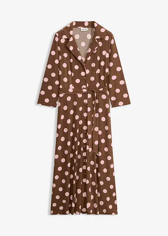 Robe-chemise avec lien à nouer (ens. 2 pces.)