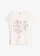 T-shirt en coton avec rivets, Couleur: écru imprimé