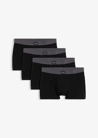 Nauwsluitende boxer (set van 5), Kleur: zwart