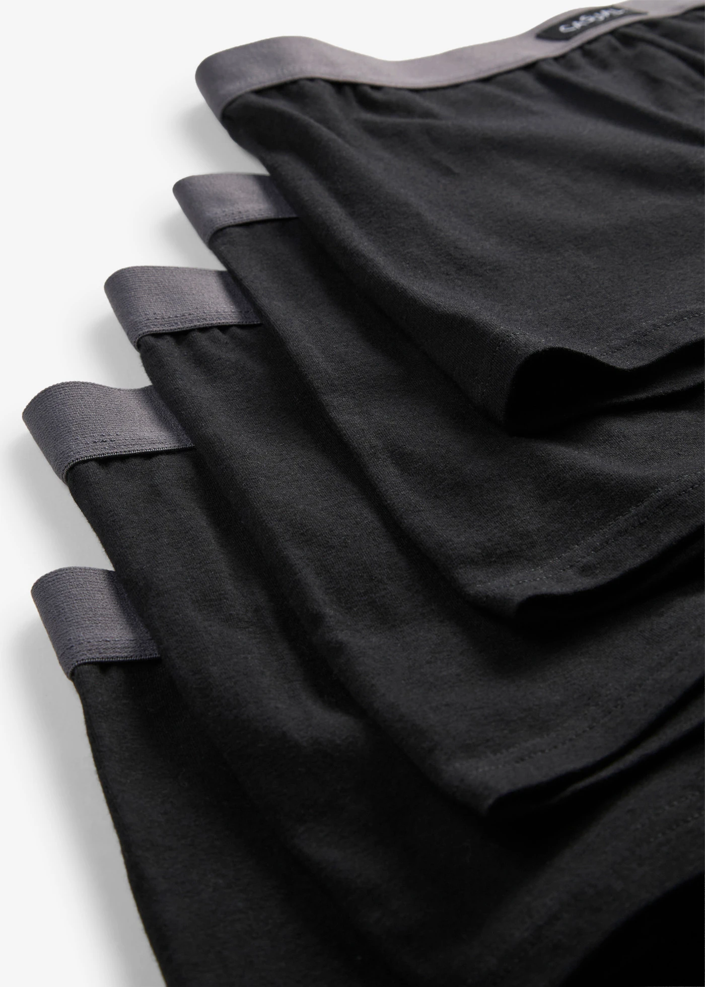 Chilot boxer strâmt (set/5 buc.) • negru • magazin bonprix