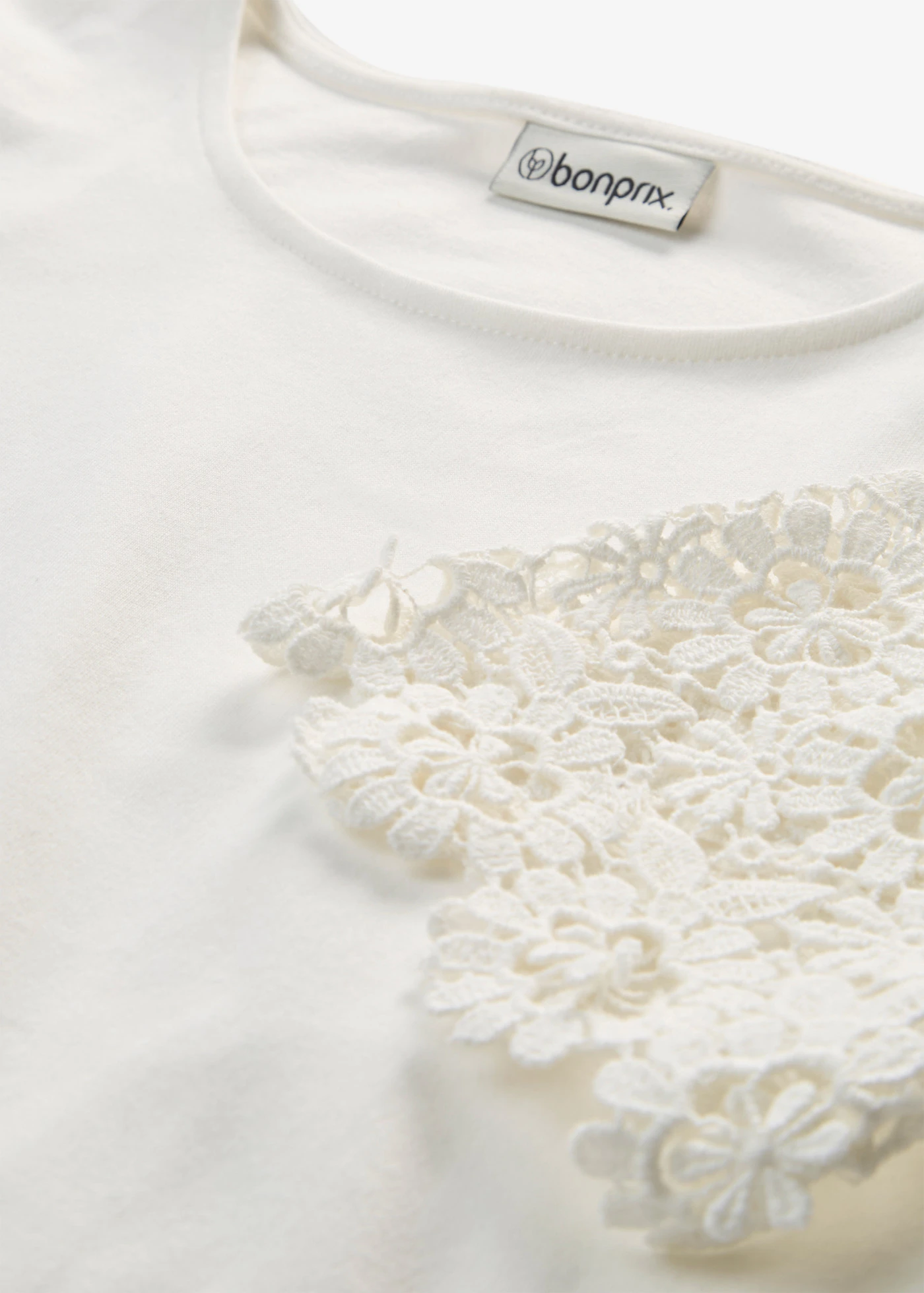 Shirt van katoen • wolwit • bonprix online shop