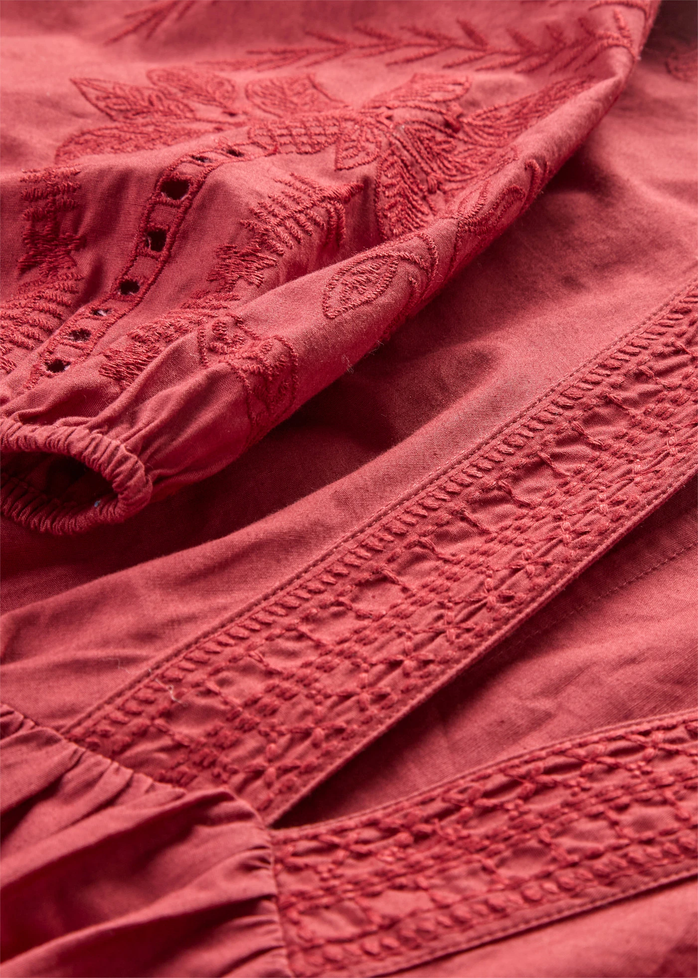 Robe 100% coton • rouge désert • Boutique bonprix