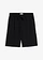 Bermuda à taille élastiquée, Couleur: noir