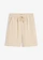 Bermudy bez zapínání, z viskózové směsi, barva: světle písková