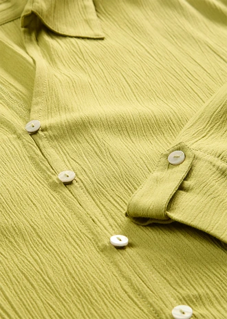 Kaftan jurk van soepele viscose • cactusgroen • bonprix online shop