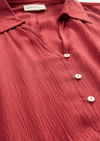 Robe caftan en viscose fluide • rouge désert • Boutique bonprix