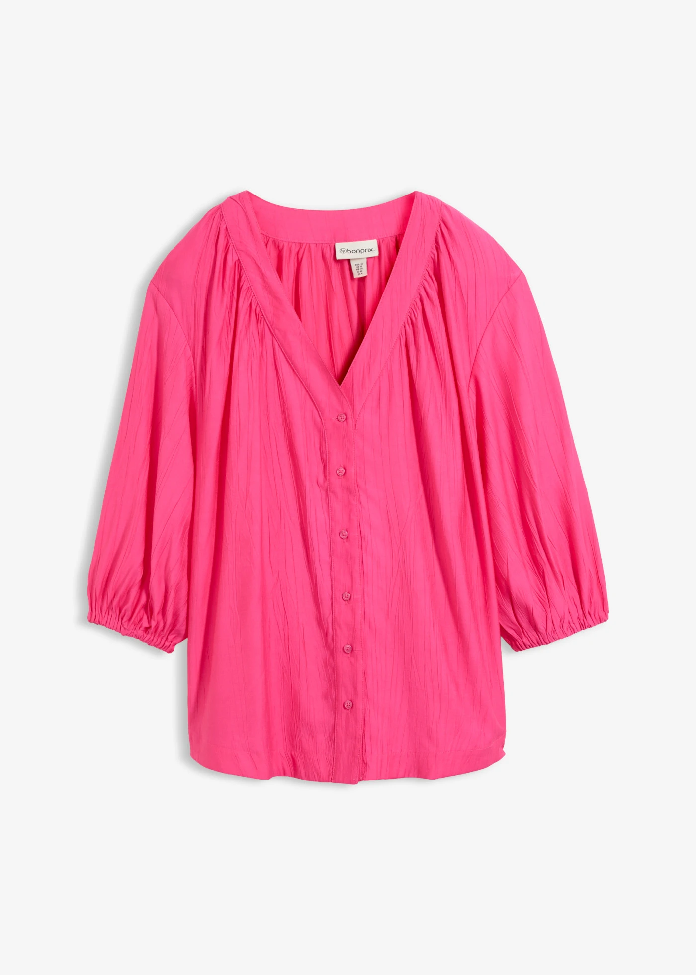 Chemisier doux et oversize • fuchsia • Boutique bonprix