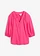 Bluzka oversize z miękkiej mieszanki wiskozy, kolor: różowy "pinklady"