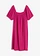 Robe en jersey crêpe texturé, Couleur: rose/fuchsia