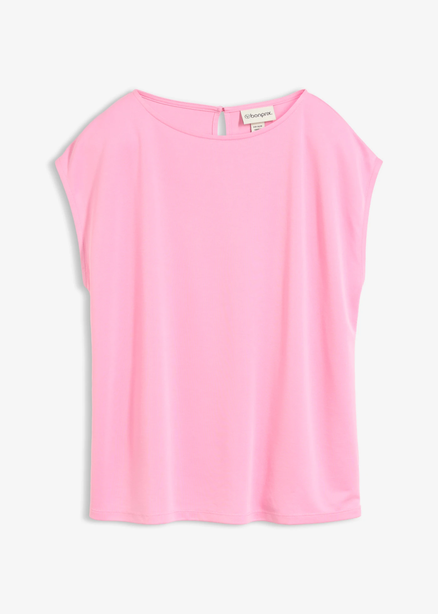 Oversize tričko z měkké viskózové směsi • růžová • bonprix obchod