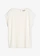 T-shirt oversize doux, Couleur: écru