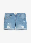 világoskék denim, használt hatású