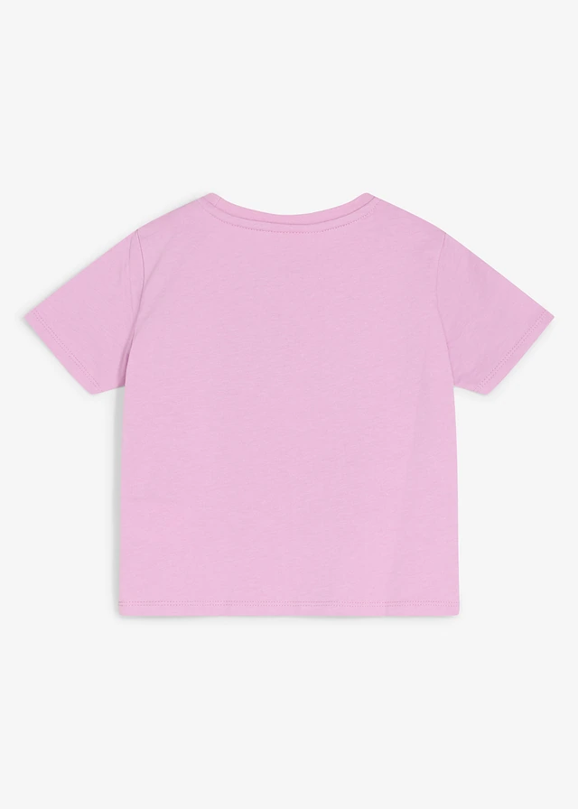 Disney Stitch & Angel T-shirt, Kleur: lichtpaars