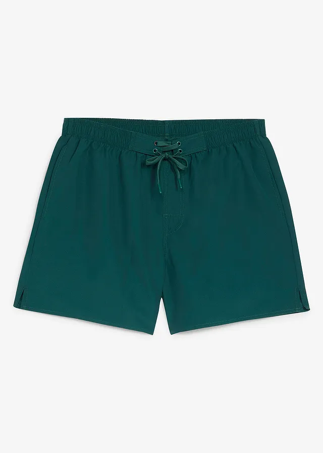 Zwemshort met zijzakken • diepgroen • bonprix online shop