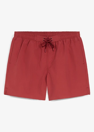 Koupací šortky s postranními kapsami • pouštní červená • bonprix obchod