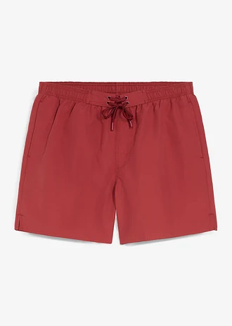 Szorty kąpielowe z kieszeniami po bokach • czerwony pustynny • sklep bonprix