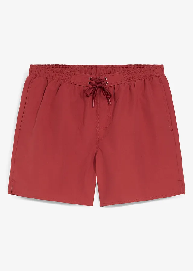 Short de bain avec poches • rouge désert • Boutique bonprix