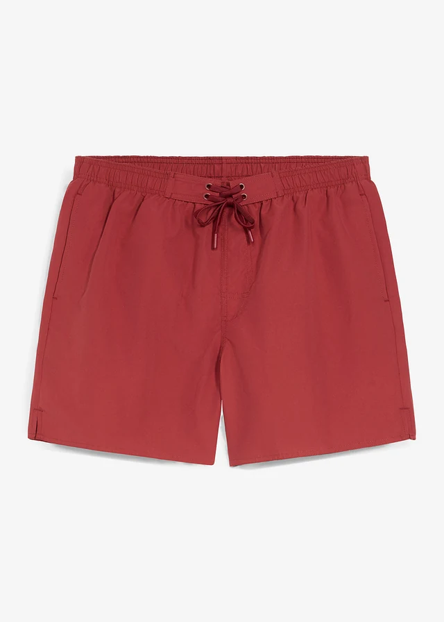Szorty kąpielowe z kieszeniami po bokach • czerwony pustynny • sklep bonprix