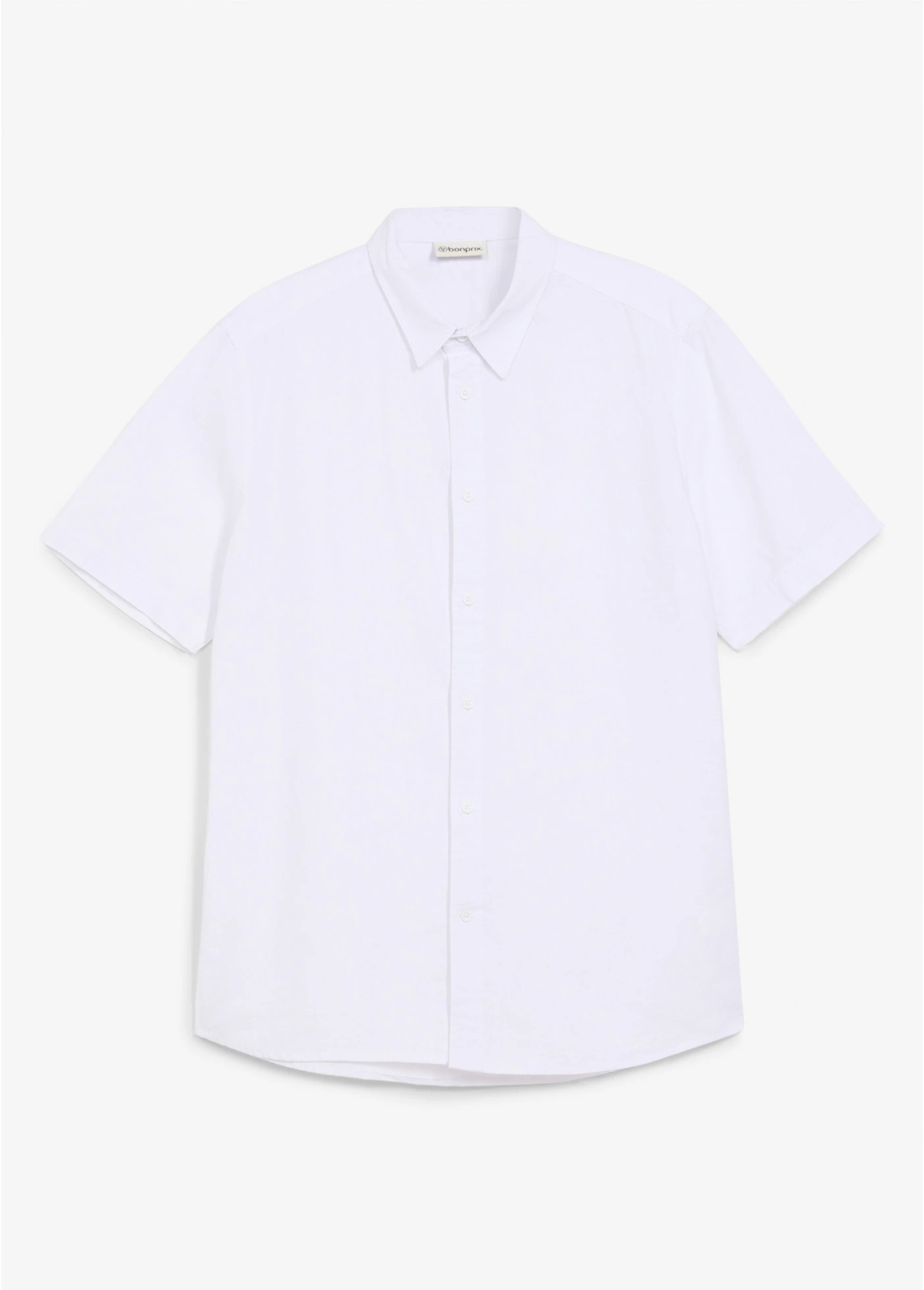 Chemise manches courtes légère • blanc • Boutique bonprix