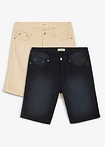 lichtsand+zwart denim